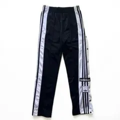 adidas アディブレイク トラックパンツ XS 黒 サイドボタン