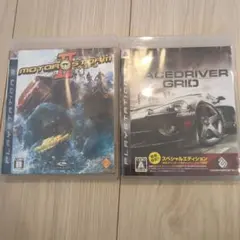 PS3ソフト　モーターストーム 　　　　レースドライバーグリッド