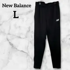 希少✨New Balance 【L】　ニューバランス　ジャージ　パンツ ブラック