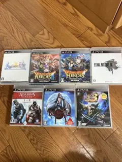 PS3 ソフト7本セット ドラクエ FF ベヨネッタ　など