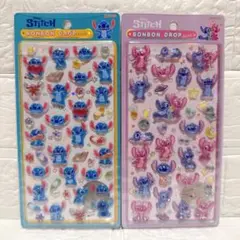 【正規品✨】Disney スティッチ ボンボンドロップシール 2枚セット