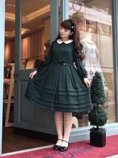 Leur getterルルゲッタ　ドーナツ　パープル　紫　長袖ワンピース Leur getterルルゲッタ ドーナツ パープル 紫 長袖ワンピース