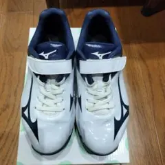 Mizuno トレーニングシューズ ホワイト/ネイビー