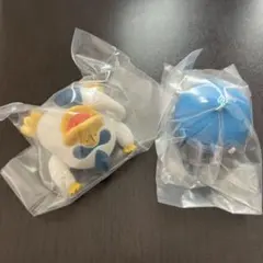 ドラクエ ラリホーですやすや！モンスターフィギュア【ももんじゃ、スライム】