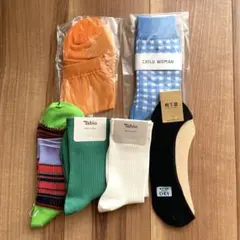 ★値下げしました★【未使用】靴下屋（タビオ）ほか靴下6点セット