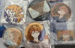 ハイキュー　日向翔陽缶バッジセット