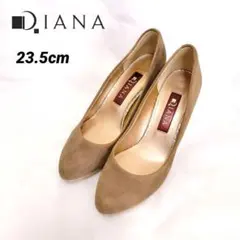 DIANA❤スエード ハイヒール パンプス キャメル 23.5cm