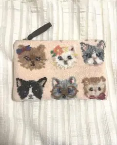 フェイラー　キャッツ　レア　ポーチ FEILER - フェイラー フラットポーチ キャッツの通販 by ポム's