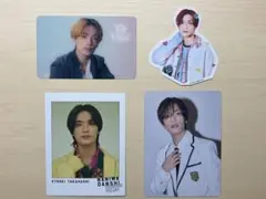 なにわ男子　高橋恭平　トレカ　ステッカー　ソロクリアカード　HARD WORK