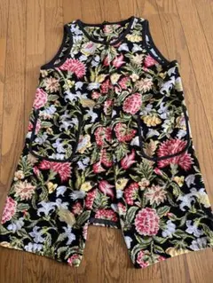 新品、タグ付】フェイラー FEILER エプロン フラワー 花柄 鳳凰 バラ