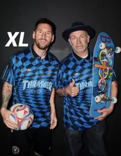 メッシ着用モデル　 x Thrasher AFA Jersey XL メッシ着用モデル adidas x Thrasher AFA Jersey XL - メルカリ