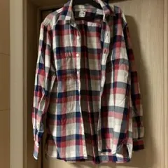OshKosh 長袖ネルシャツ X-LARGE チェック柄