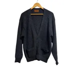 美品　GRASS MEN'S JUN SAITO カーディガン　秋コーデ