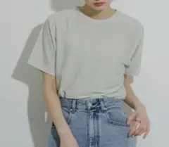 新品　アーバンリサーチ　センスオブプレイス　クルーネックラメTシャツ