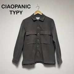 チャオパニックティピー　メンズ　長袖シャツ　フロントポケット