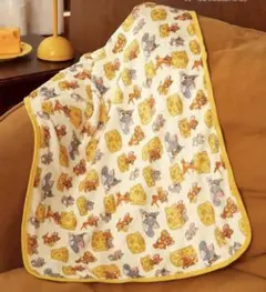 トムとジェリー　トムアンドジェリー　ブランケット　ひざ掛け　ペット用毛布