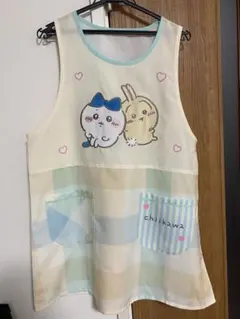 ちいかわ エプロン チェック柄 キャラクターのサムネイル
