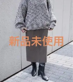 新品未使用　ベーセーストック　フェイクスエードタイトスカート