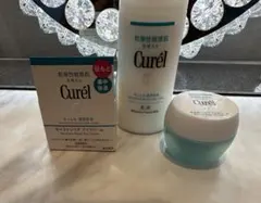 キュレル　アイクリーム×2、乳液