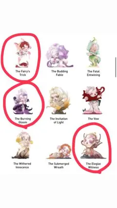 SKULLPANDA Petals in Four Acts 3点セット