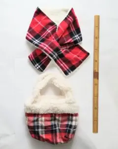 スヌード チェック ロング