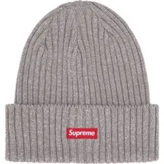 Supreme 25SS Overdyed Beanie Silver