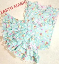 EARTH MAGIC　ノースリーブ　スカンツ　パンツスカート　ミニスカートのサムネイル