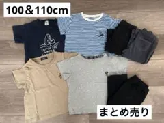 夏 半袖 子ども服 100＆110cm 7点まとめ売り