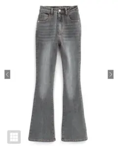 GRL セミフレアデニムパンツ[cu508]