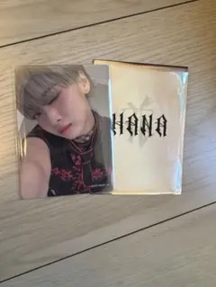 HANA デビュー直前イベント　トレカ　ジス　jisoo