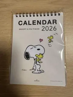 SNOOPY & His Friends 2026 卓上カレンダー★新品・未使用