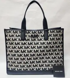 MICHAEL KORS MKロゴ シグネチャー トートバッグ ブラック 廃盤