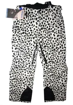 北欧 ベルガンス スノーボードウェア スキーウェア パンツ ダルメシアン柄