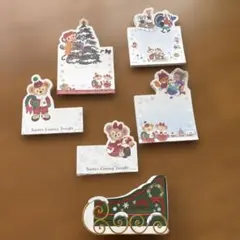 ダッフィー クリスマス メモ帳セット