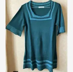 navy natural 深緑 チュニックのサムネイル