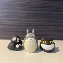 ジブリ　となりのトトロ　まっくろくろすけ　指人形　ソフビ　まとめ売り