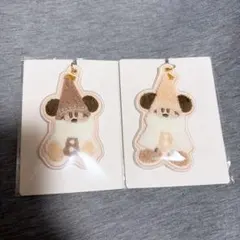 ディズニー リルリンリン キーチェーン 2個セット