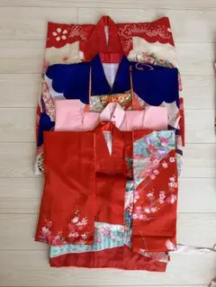 七五三　女児着物5点まとめ売りのサムネイル