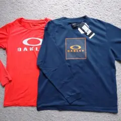 《未使用》OAKLEY キッズ長袖Tシャツ 160 2枚セット