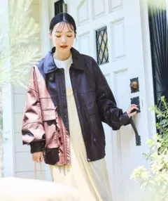 レザーブルゾン レザージャケット