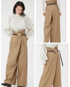 ふくちゃん様専用FRAY I.D ベルト付きワイドパンツ