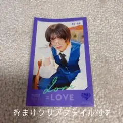 イコラブ ＝LOVE 野口衣織　祝祭 ミニフォトカード vol.1 2022