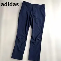 adidasアディダス☆ゴルフパンツ ネイビー ストレッチパンツ　Oサイズのサムネイル