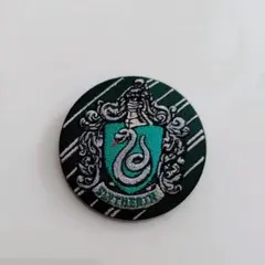 ハリー・ポッター　刺繍缶バッジ スリザリン