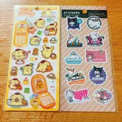 サンリオキャラクターズ シール 2枚セットのサムネイル