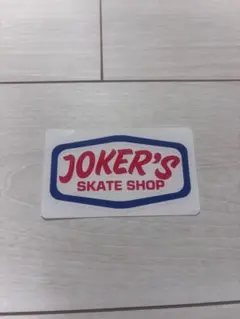 JOKER’s Skate Shop ロゴステッカー　Lサイズ