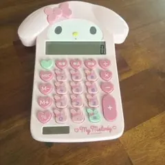 新品 マイメロディ 電卓 計算機 - メルカリ