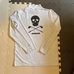 Mark and Lona モックネックインナー　白　ホワイト