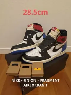 【値下げ】AIR JORDAN 1 フラグメント ユニオン エアジョーダン