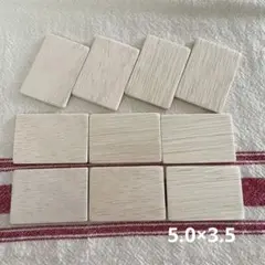 ミニチュア木製トレー　5.0×3.5